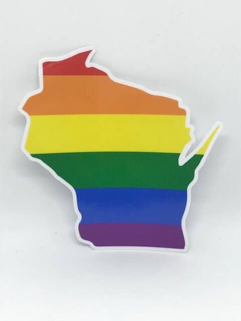 Wisco Pride Flag Sticker