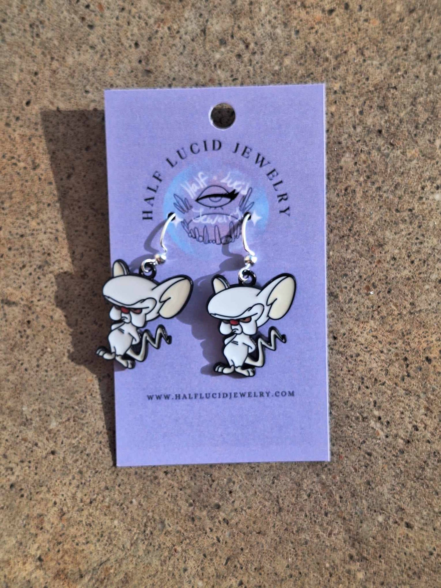 Brain Earrings