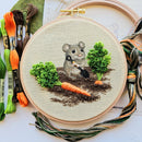 Garden Mouse Embroidery Kit-1