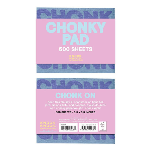 Keep On Chonkin’ Pug Notepad