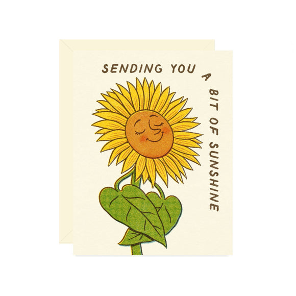 Sunflower Encouragement Card