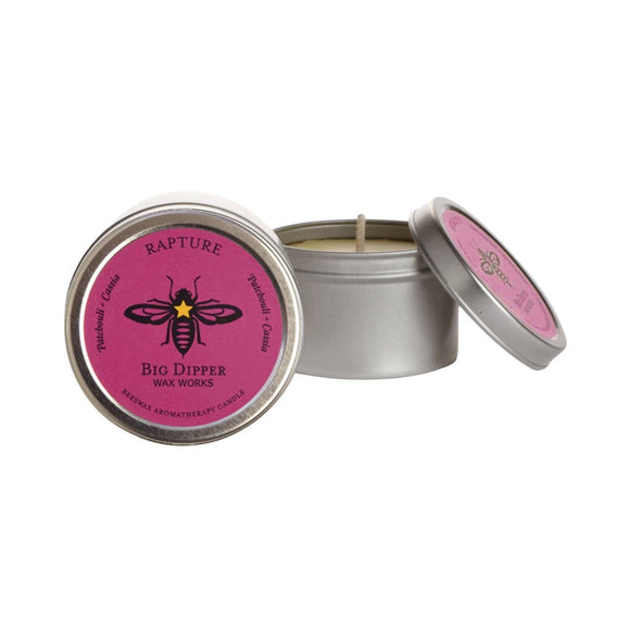 Beeswax Aromatherapy Candle Travel Tins