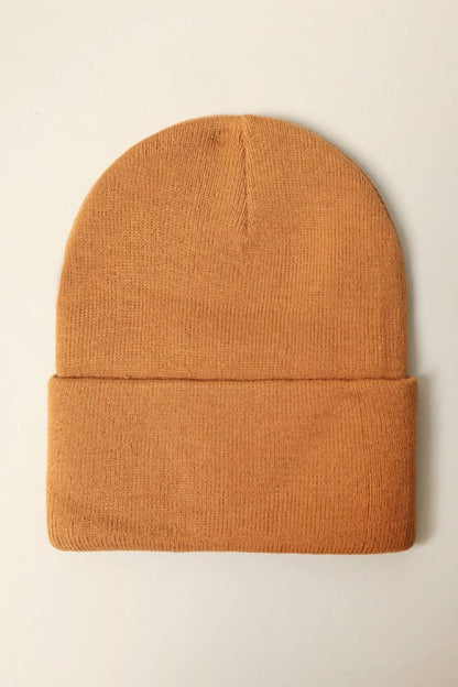 Basic Knit Beanie