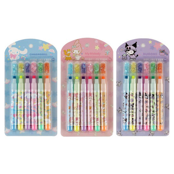 Sanrio Star Highlighter Set of 6