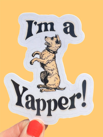 I'm A Yapper Sticker - 0