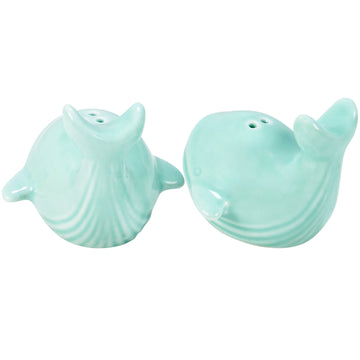 Whales Salt + Pepper Shaker Set - 0