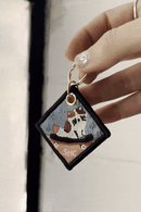 OMW to Overreact Embroidered Keychain-2
