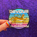 Devour the Oligarchy Sticker-3