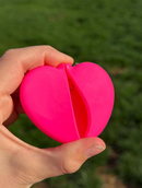 Money For My Dog Rubber Heart Coin Purse-2