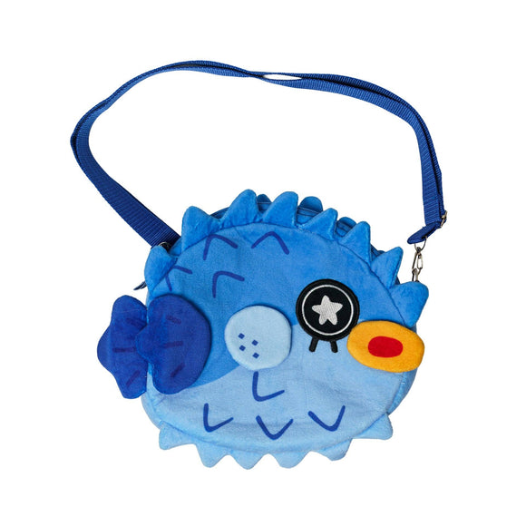 FUGU: Pufferfish Crossbody Plush Bag