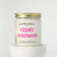 Peony Amberwood Valkyrie Candle