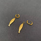 Fish Huggie Earrings