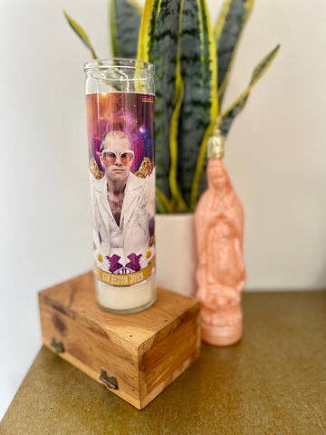 The Luminary Elton John Altar Candle