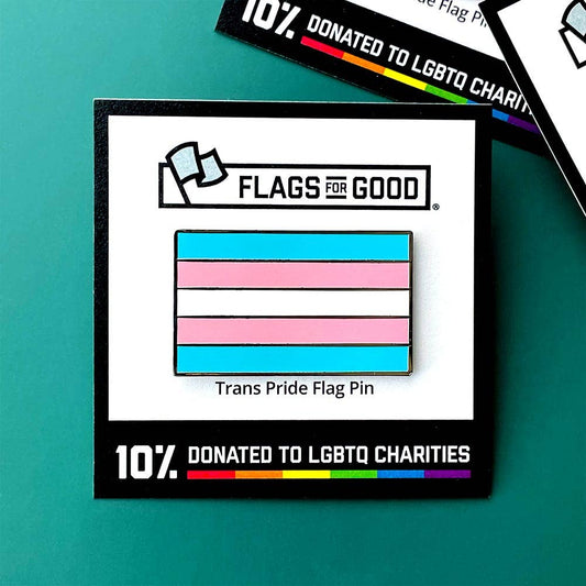 Transgender (Trans) Pride Flag Pin