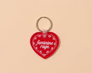 Feminine Rage PVC Keychain-1