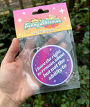 Right To Remain Silent Air Freshener-1