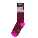 Badass Grandma Gym Crew Socks-3