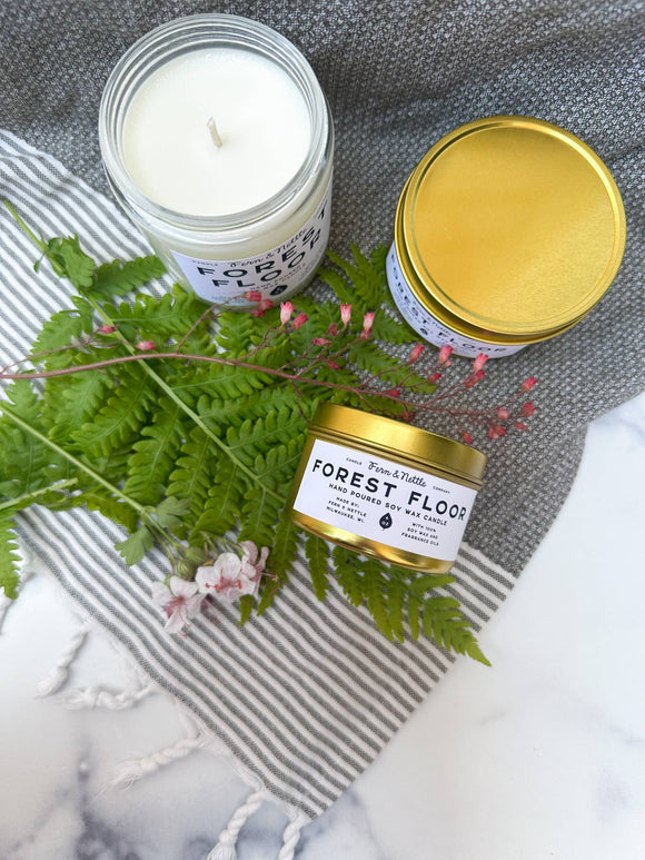 Forest Floor Soy Wax Candle