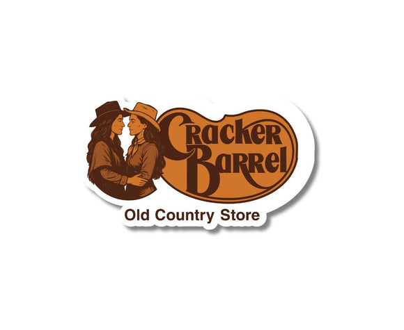 Cozy Cowgirl Sticker
