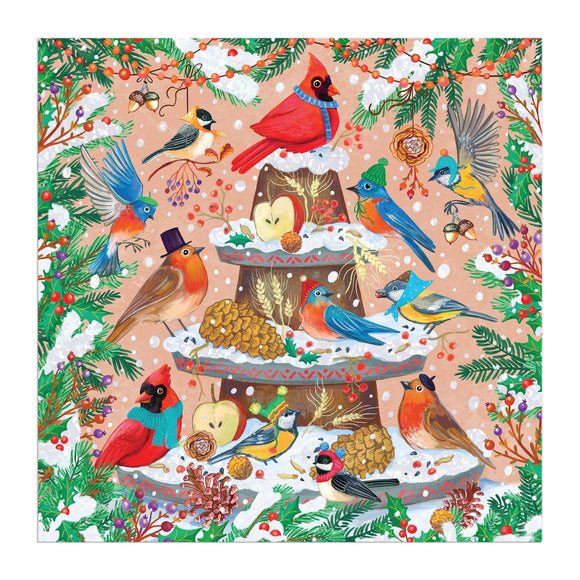 Festive Feathers 500 Piece Foil Puzzle