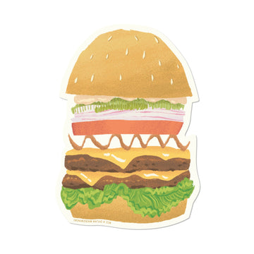 Double Cheeseburger Sticker