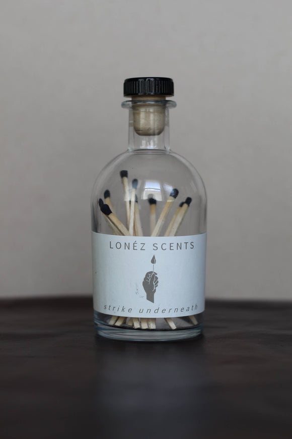 Large Matches Jar