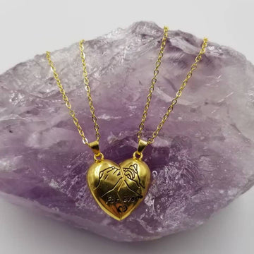 For Ever Magnetic Heart Necklace