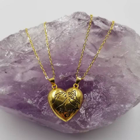 For Ever Magnetic Heart Necklace