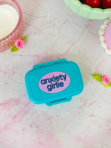 Anxiety Girlie Pill Case