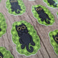 Black Cats are Good Luck Sticker