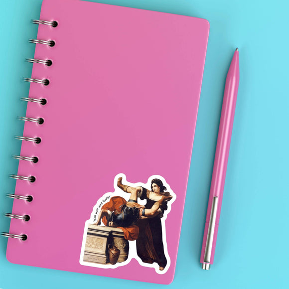 Timoclea Painting Sticker