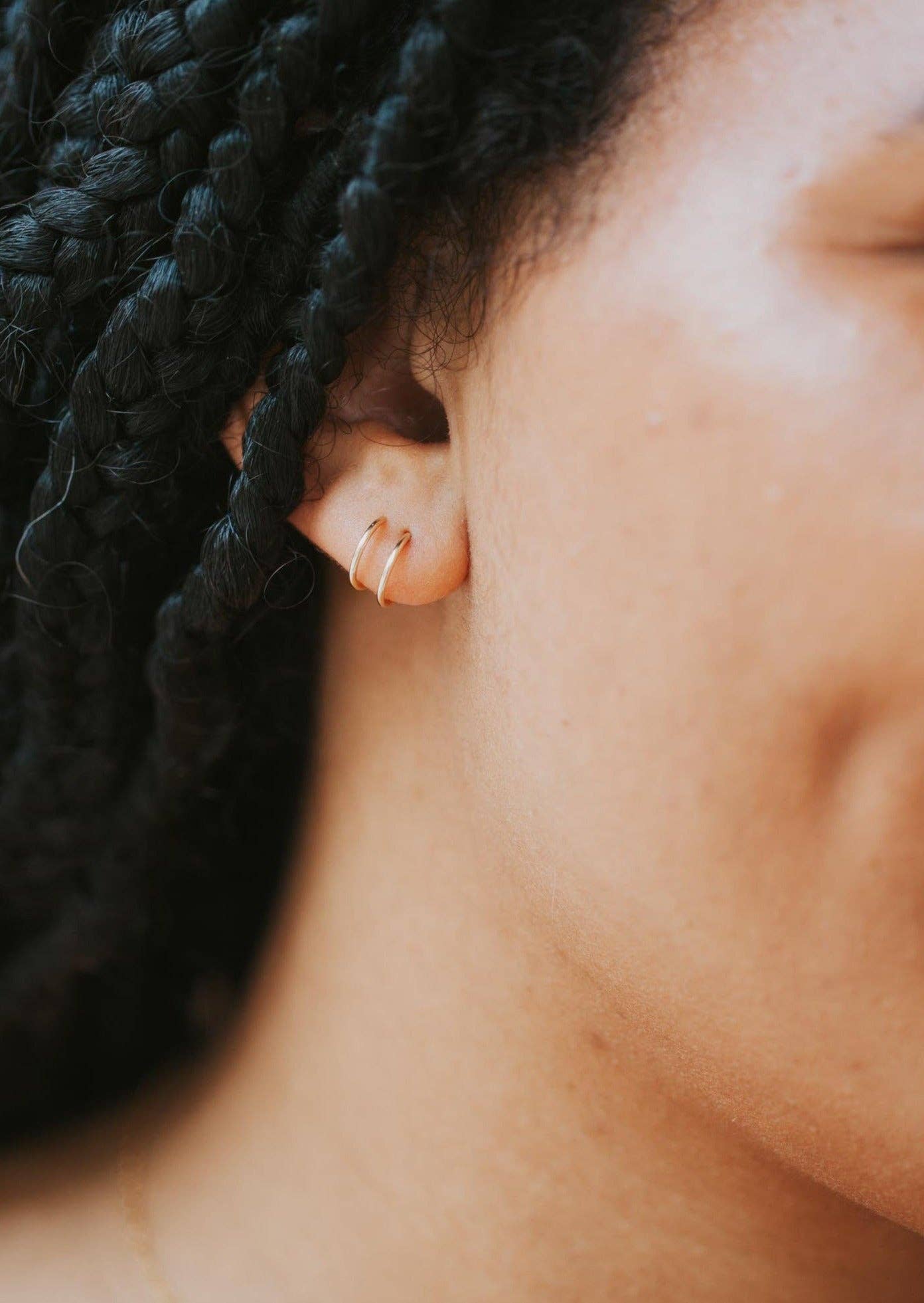 Hello Adorn: Double Up Posts Earrings
