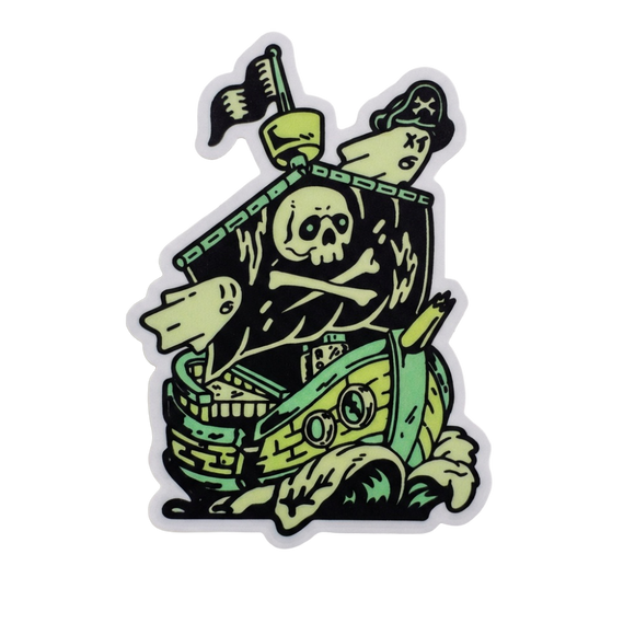 Ghost Ship Sticker