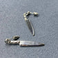 Knife Dangle Earrings