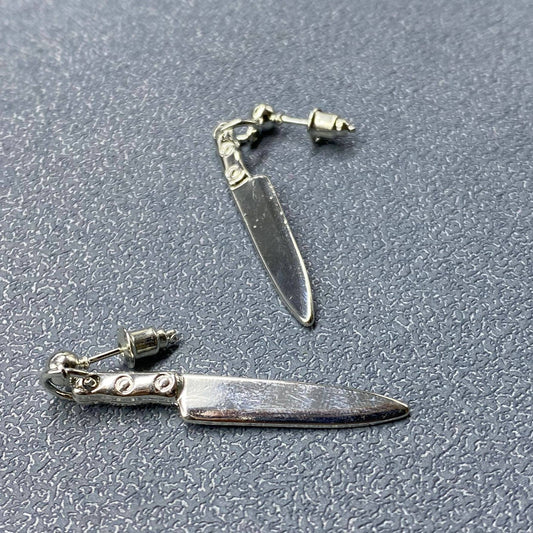 Knife Dangle Earrings
