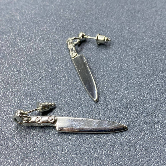 Knife Dangle Earrings