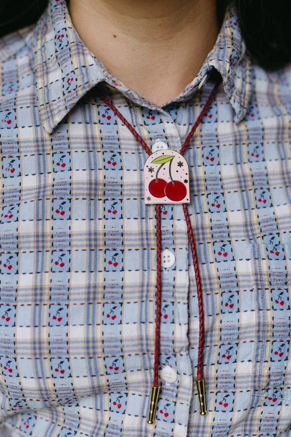 Cherry Arch Bolo Tie