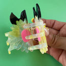 White Flower Centinelle Hair Claw-5