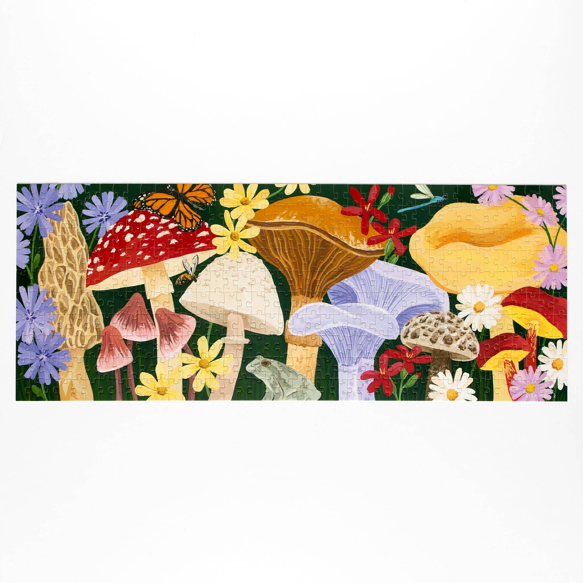 Forest Floor 400 Piece Panoramic Jigsaw Puzzle