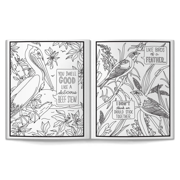 Salty Birds Coloring Book