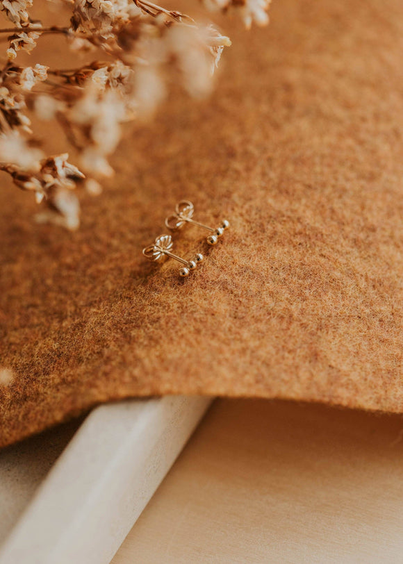 Hello Adorn: Triple Dot Studs Earrings