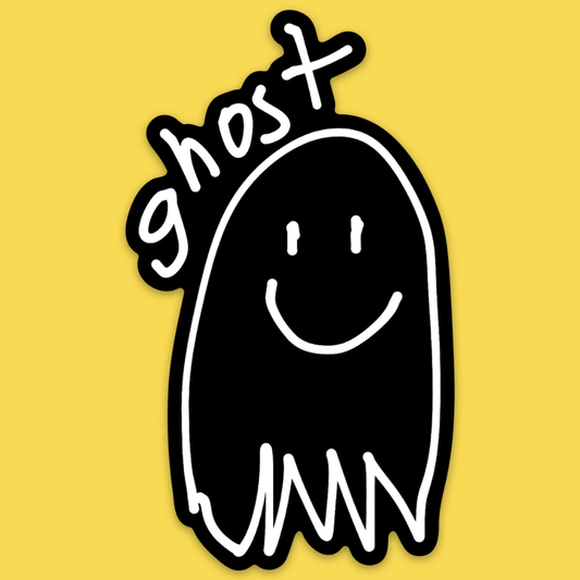 Ghost Drawing Sticker