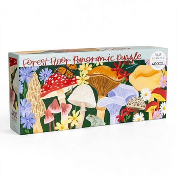 Forest Floor 400 Piece Panoramic Jigsaw Puzzle