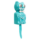 Vibrant Blue Turquoise Kit-Cat Klock-3