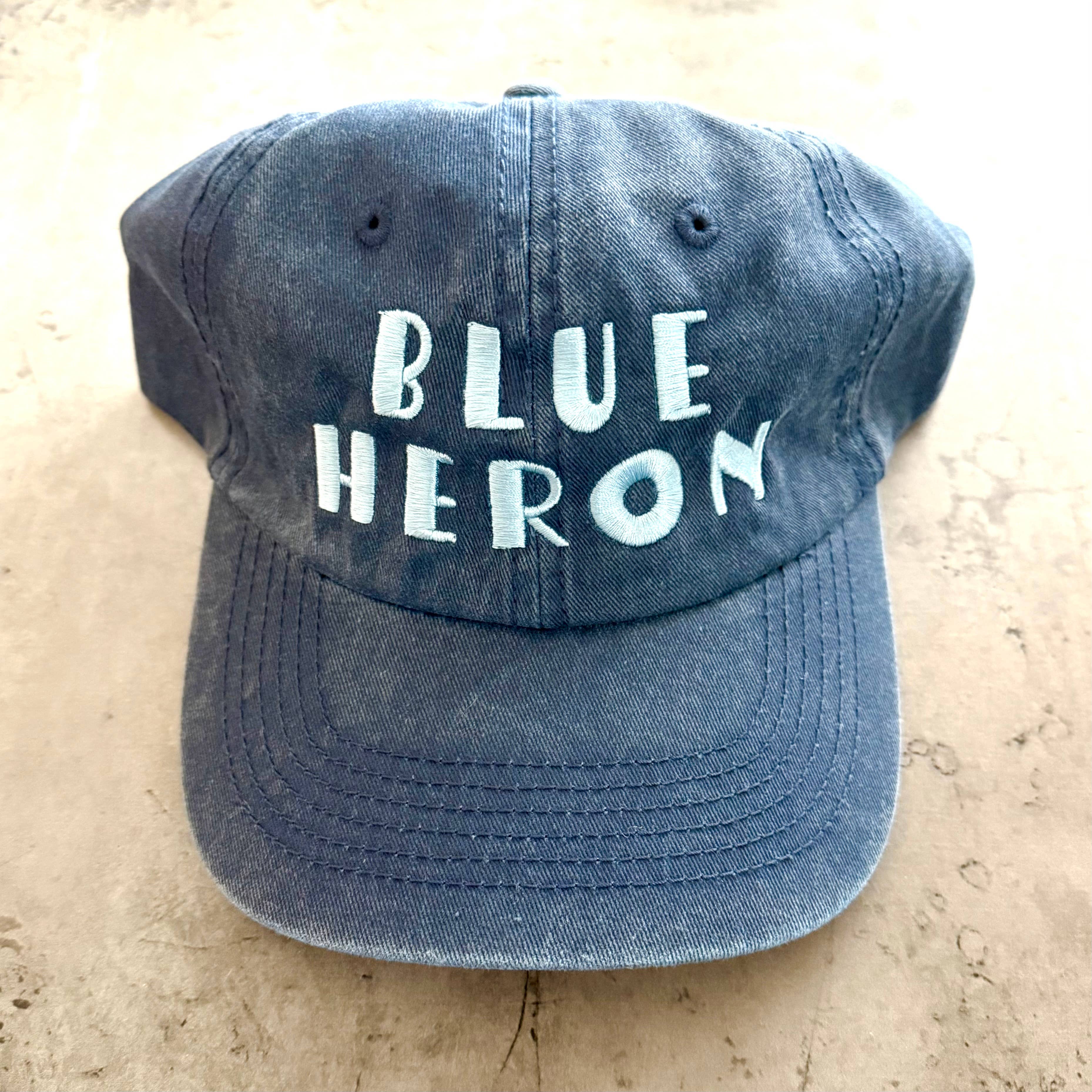 Blue Heron Dad Hat