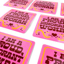 I Am A Proud Ignorant Woman Sticker-3