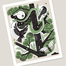 On the Tree Top Art Print-2