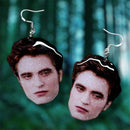Twilight Sparkly Edward TITSOAK Earrings-1
