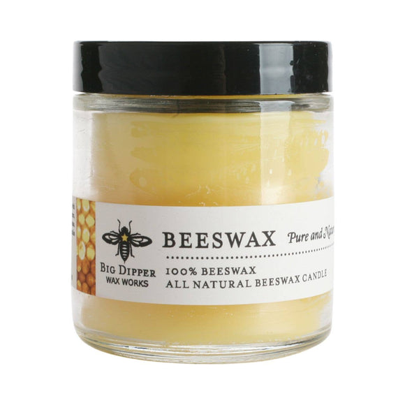 Apothecary Beeswax Glass Candle