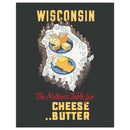 Wisconsin Cheese & Butter Magnet-1